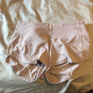 lululemon athletica Light Pink Athletic Shorts
